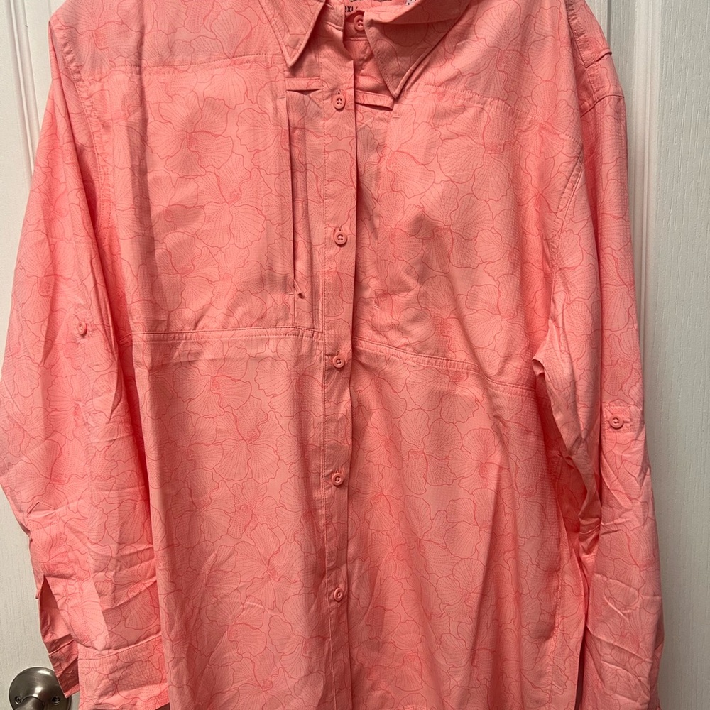 World Wide Sportsman Performance Long Sleeve Fishing Shirt Men's 2XL